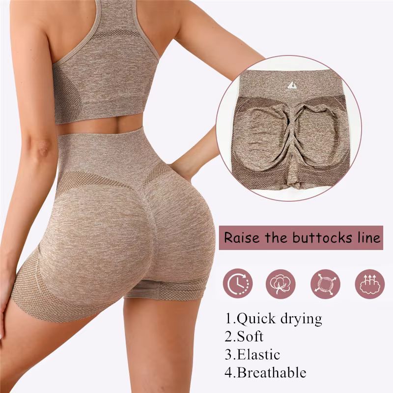 Ensemble de Yoga 2 pièces sans couture pour femmes, vêtements d'entraînement, de gymnastique, Fitnes