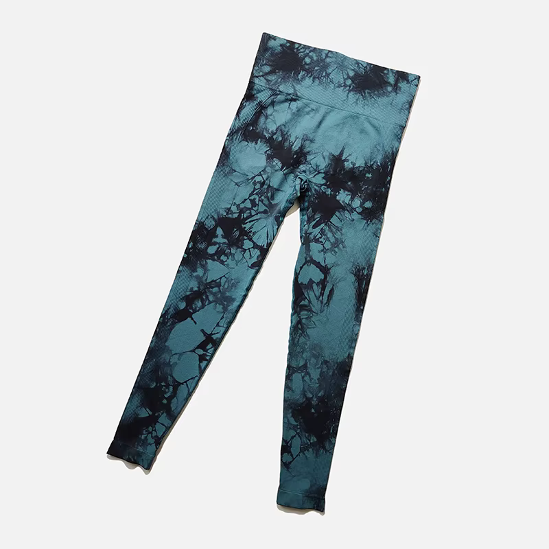 WAREBALL nouveau cravate colorant pantalons de Yoga Leggings de gymnastique femmes sans couture tail