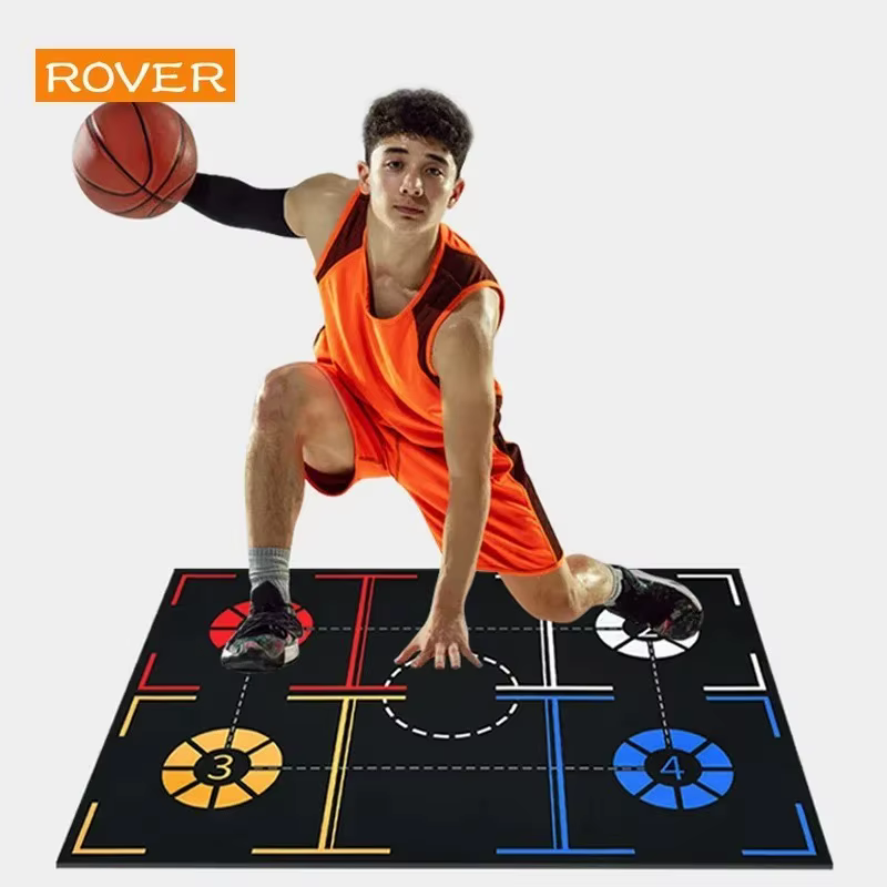 Tapis d'entraînement de basket-ball, matériau insonorisant antidérapant, tapis antidérapant pour ent