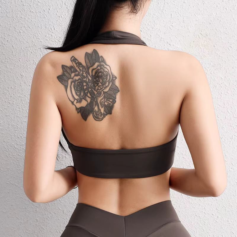 SOISOU Nylon soutien-gorge le plus sexy gymnastique Sport Yoga soutien-gorge pour femmes élastique s