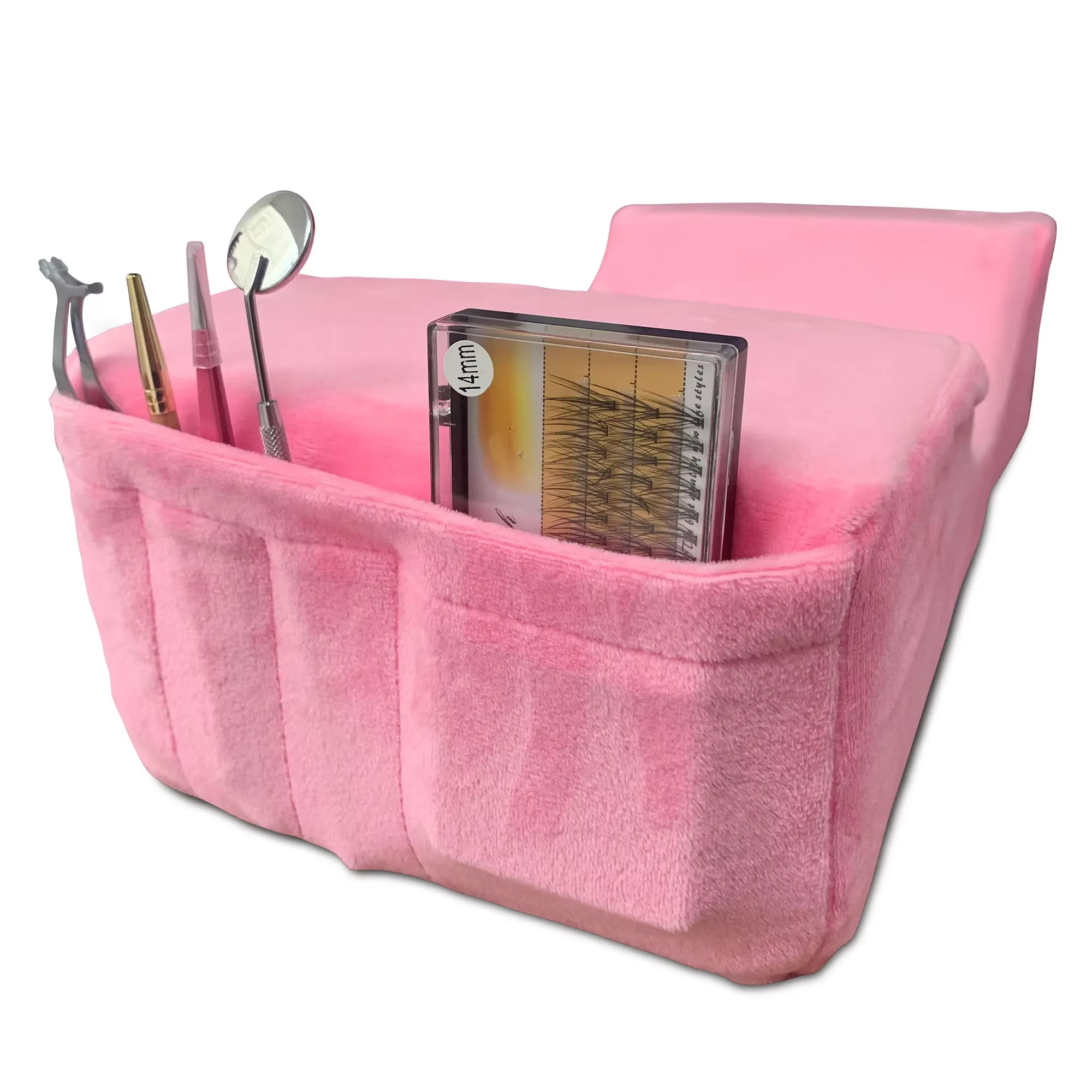 Étagère d'oreiller en mousse à mémoire de forme, 1 pièce, support d'extension de cils, greffage de c