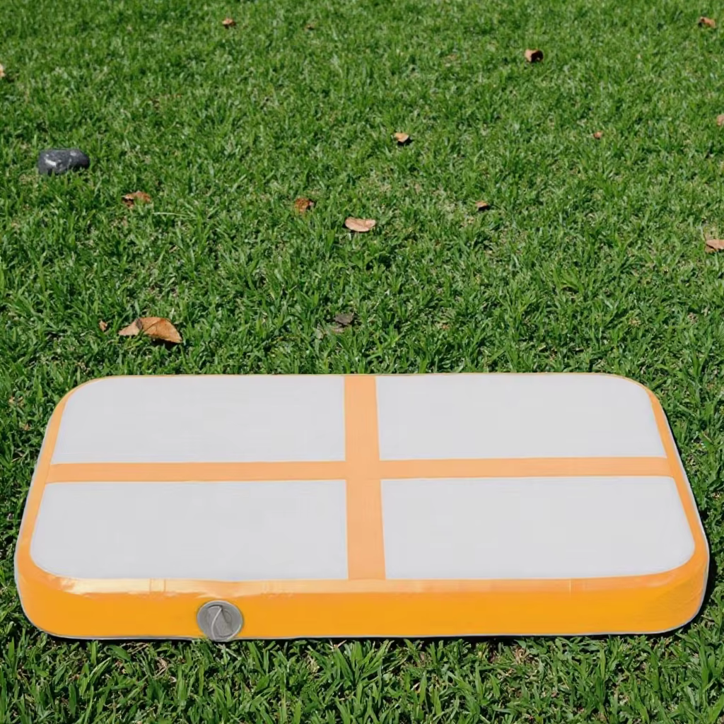 Tapis de gymnastique gonflable personnalisé de 1 m, tapis de gymnastique gonflable pour l'entraîneme