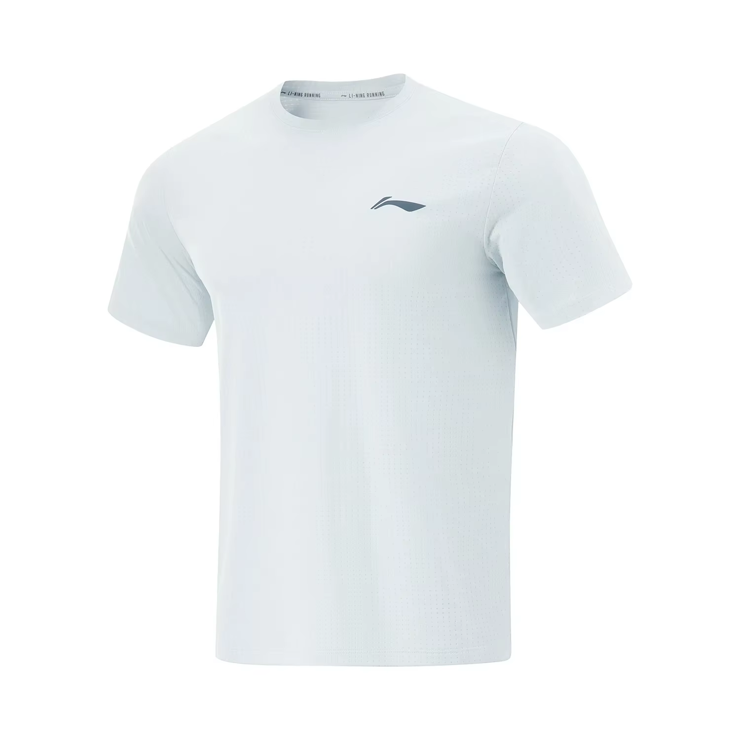 Li-Ning T-shirt de sport pour hommes AT AIR, coupe régulière, en polyester respirant, avec doublure
