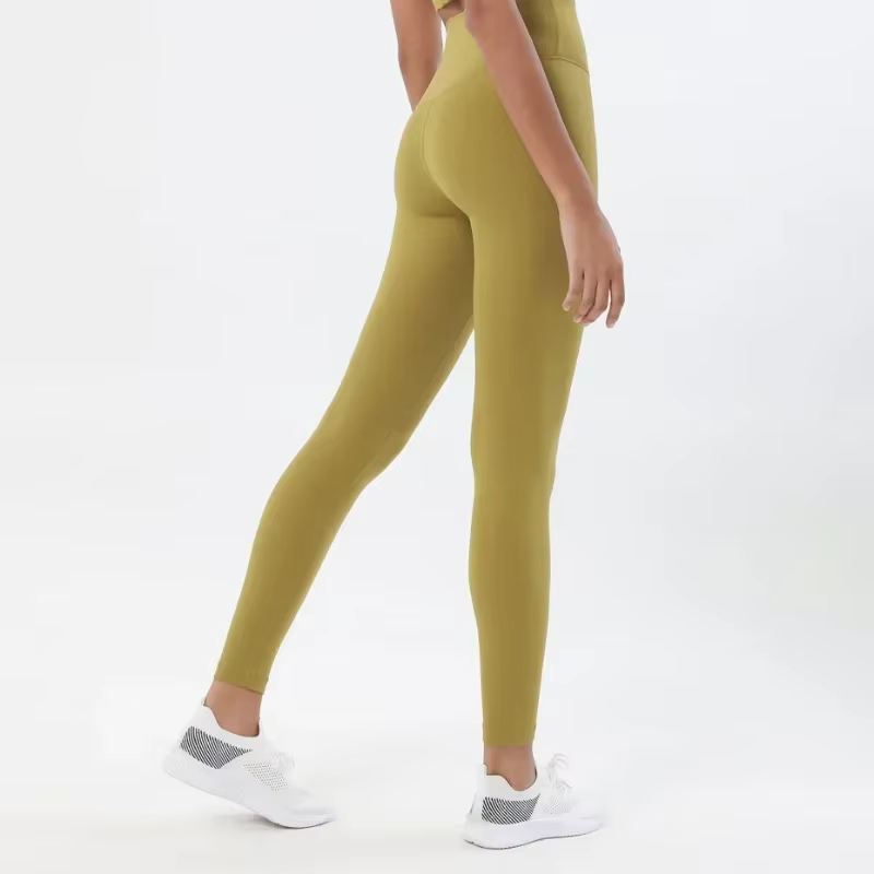 Leggings de Yoga pour Fitness Legging Sport Femme poche arrière pantalon Femme beurre doux taille ha