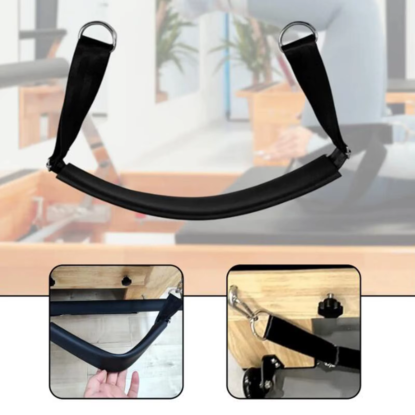 Accessoires pour Reformer Pilates : Sangle de pied réglable pour Pilates