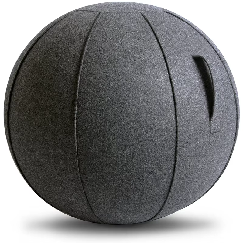 Boule de Yoga et Pilates en lin avec pompe