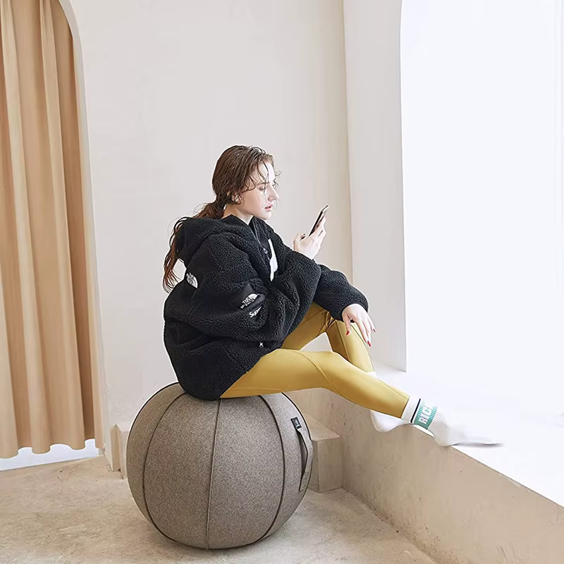 Balle d'exercice de yoga pour le bureau et la maison