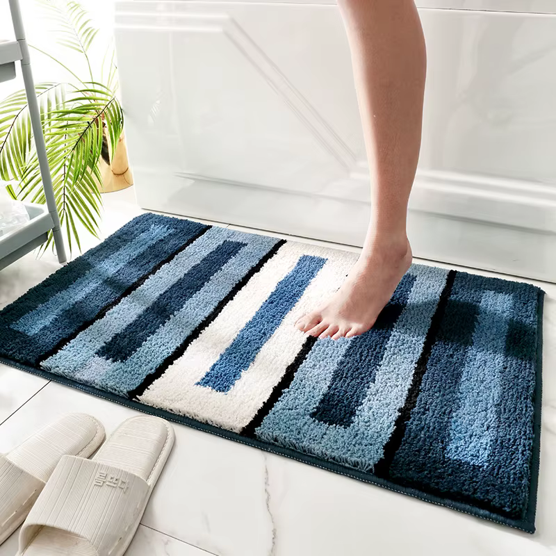 Tapis de sol à flocage