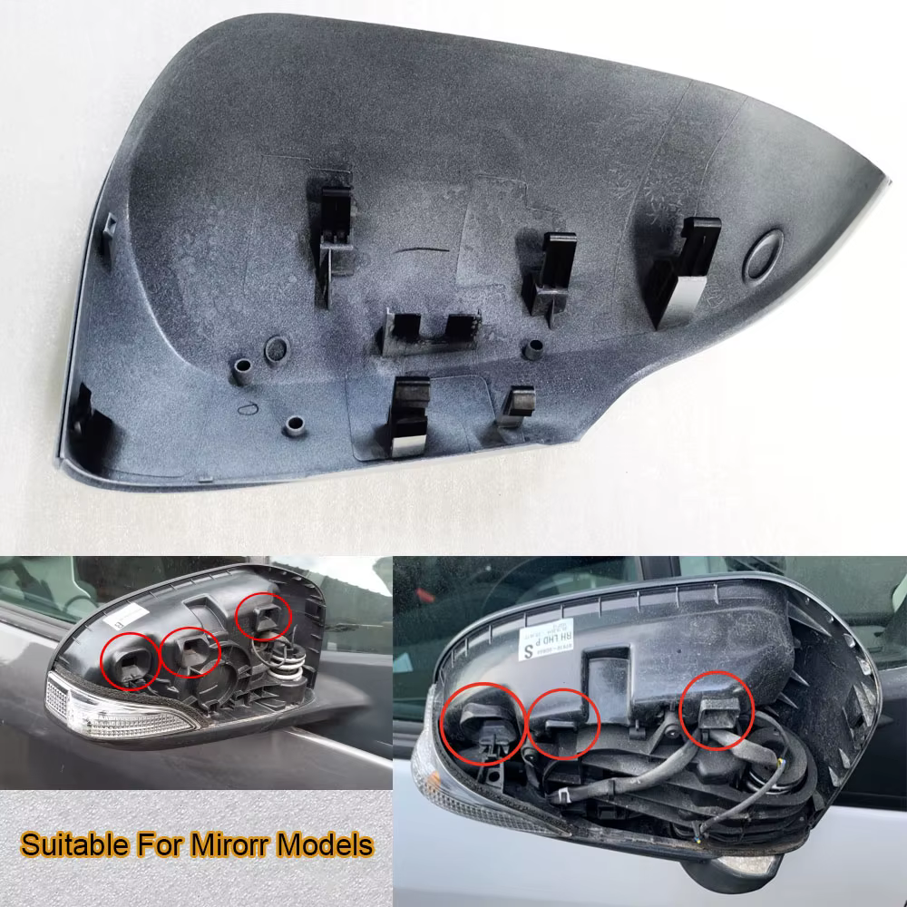 Accessoires pour voiture Toyota Yaris hybride 2012-2019 modèle hayon couvercle de rétroviseur boîtier couvercle