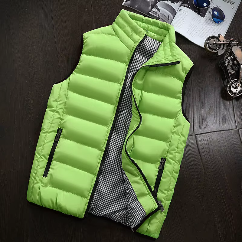 Marque vêtements coton rembourré grande taille hommes gilet