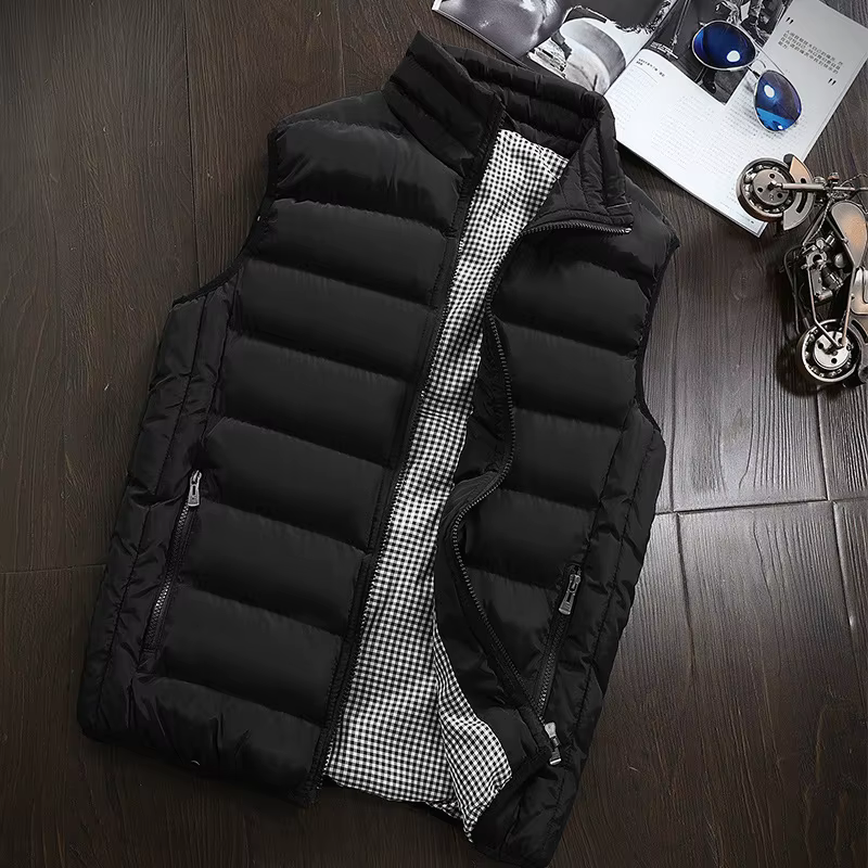 Marque vêtements coton rembourré grande taille hommes gilet