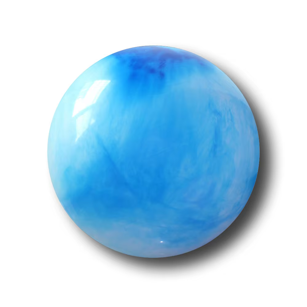 Boule de Yoga nuages roses en PVC