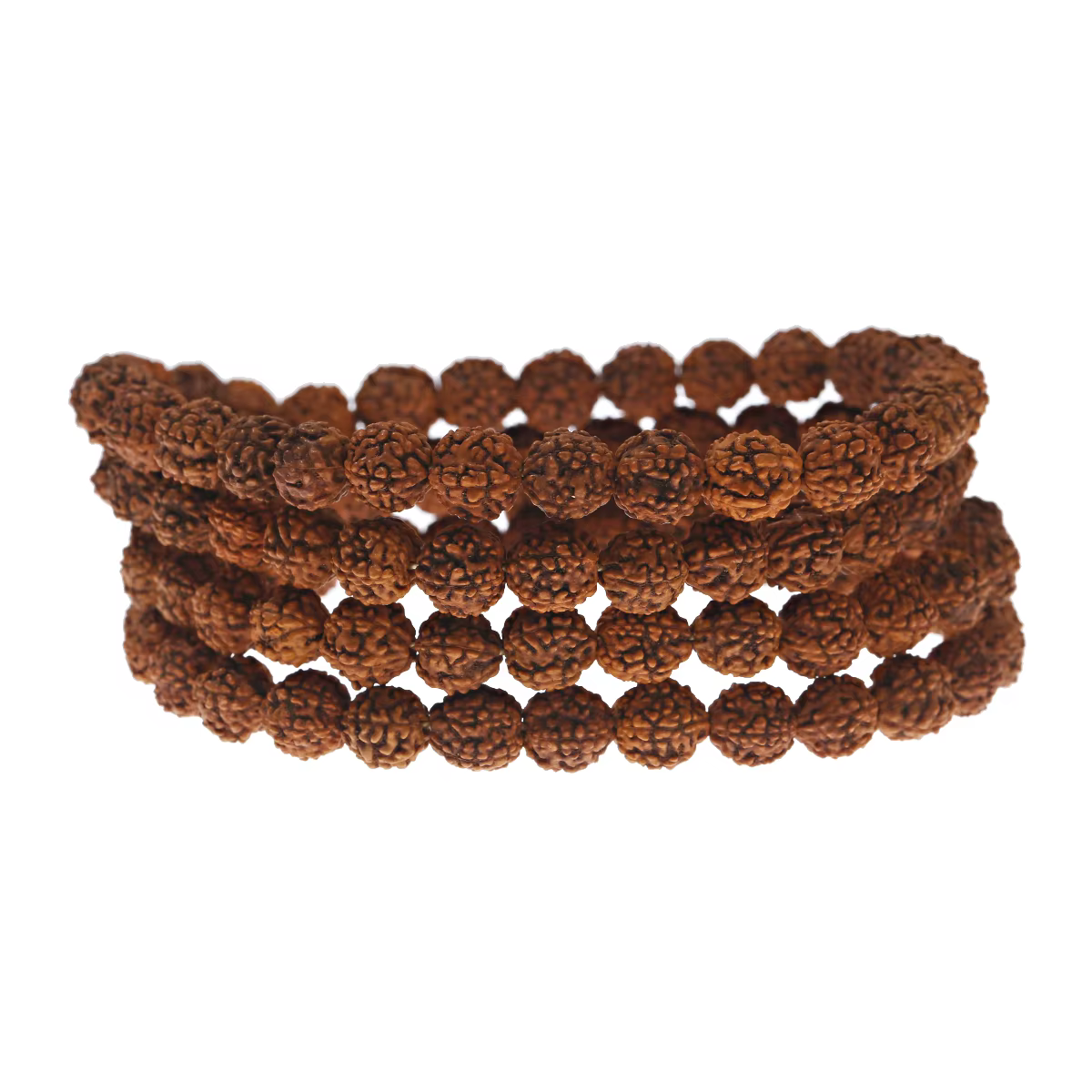 6/8/10mm Rudraksha perles méditation Mala perle fabrication de bijoux Chakras de prière 108 pièces Bodhi bouddhisme