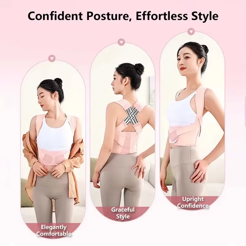 Correcteur de posture | Ceinture de soutien du dos réglable pour la Correction de la taille abdominale