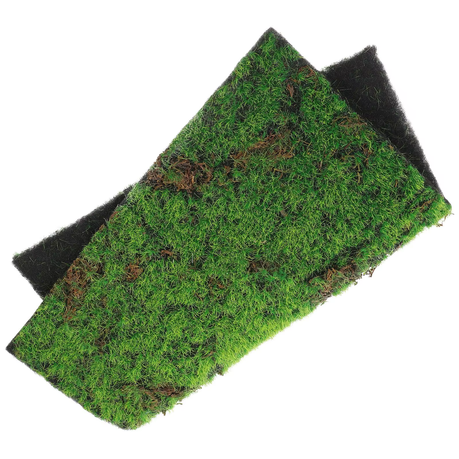 Tapis de gazon artificiel en mousse simulée 30x30cm, faux décor de pelouse, jardin, balcon, cour, plantes d'intérieur, accessoire d'aménagement paysager