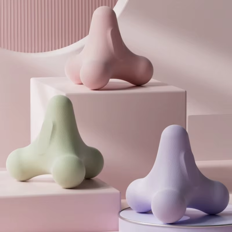 Balle de massage fascia à quatre coins pour plantaires