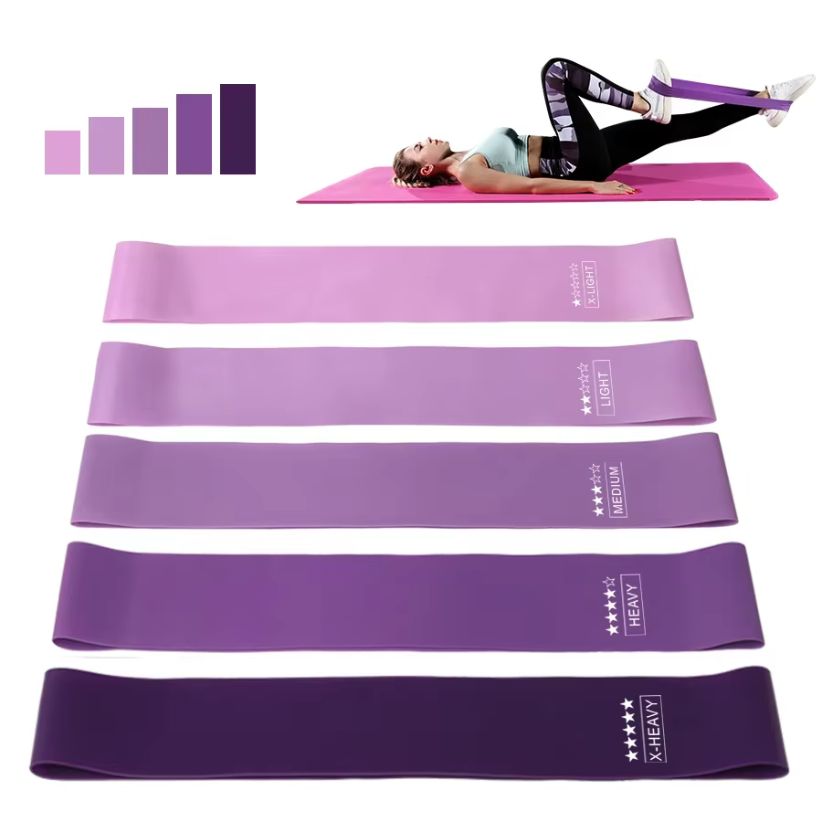 Ensemble de bandes de résistance à 5 niveaux pour Pilates