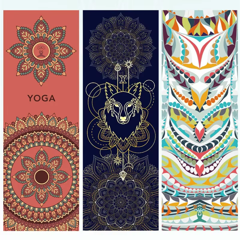 Serviette de Yoga en Polymères Imprimée