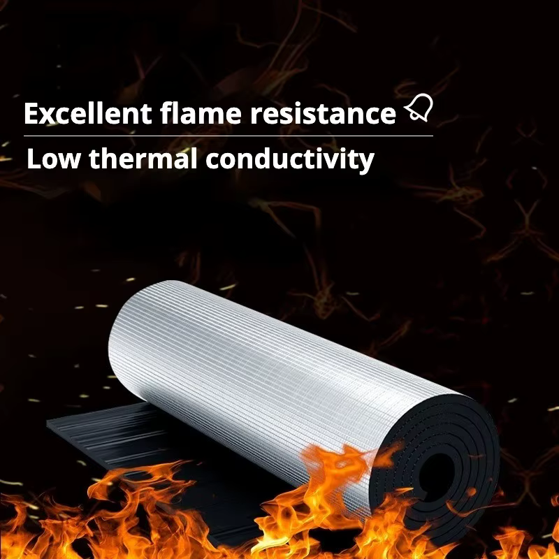Rouleau d'isolation en feuille d'aluminium, tapis d'isolation acoustique et thermique, isolation phonique pour voiture, isolation acoustique pour sol en mousse, toit, tuyaux
