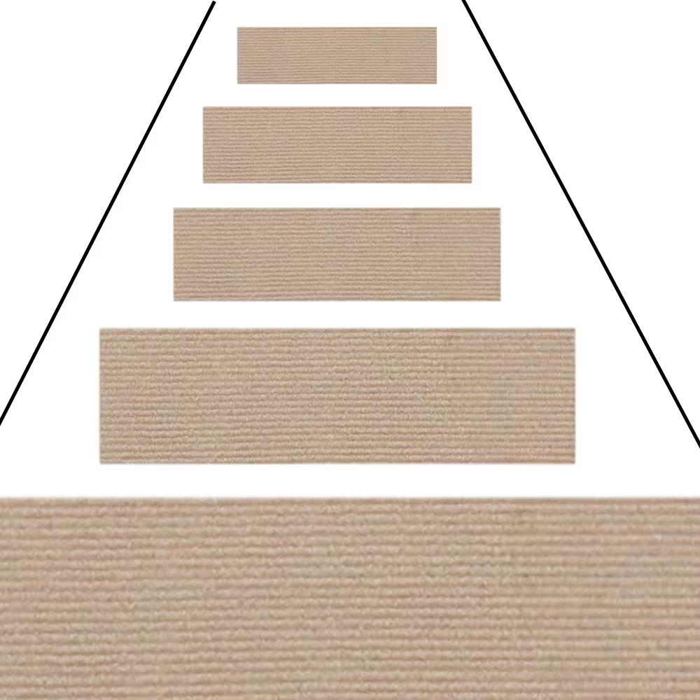 Tapis d'escalier auto-adhésifs, tapis de sol, tapis de porte, tapis antidérapants pour marches d'escalier, coussinets de protection, décoration intérieure
