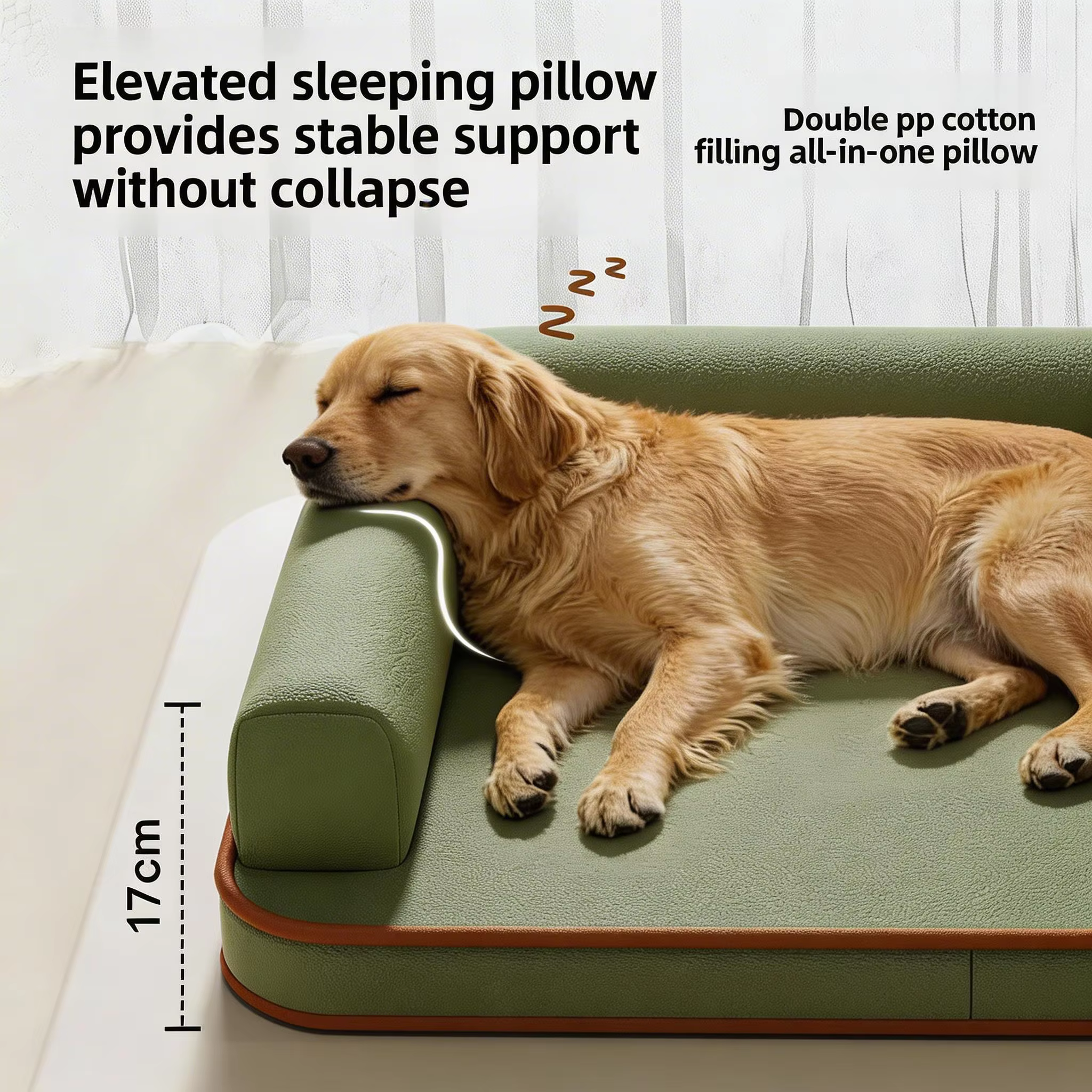 Coussin pour chien de grande taille tendance, toutes saisons, pour chiens de taille moyenne et grande, imperméable, résistant aux déchirures, lavable, avec housse amovible, pour chats