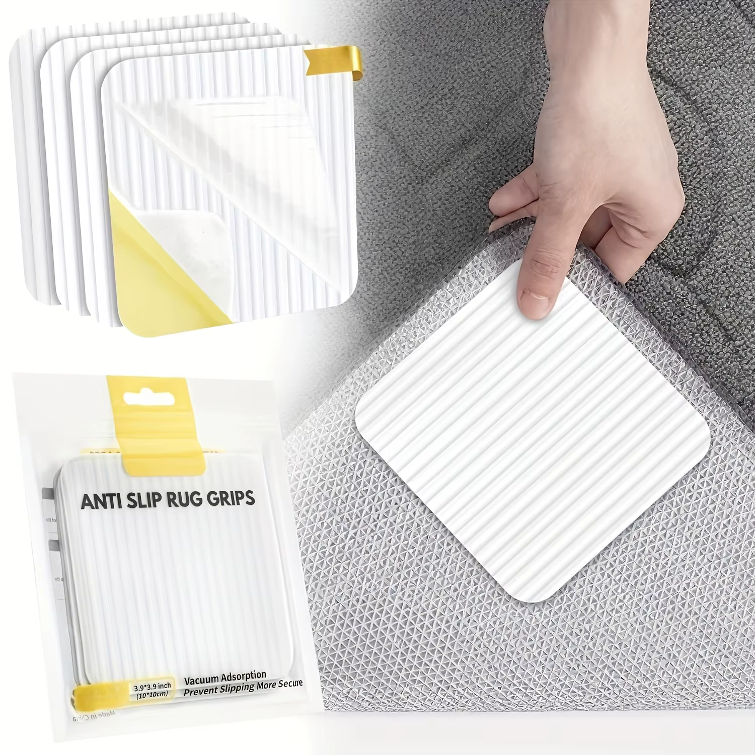 8/12x Sous-couche antidérapante pour tapis