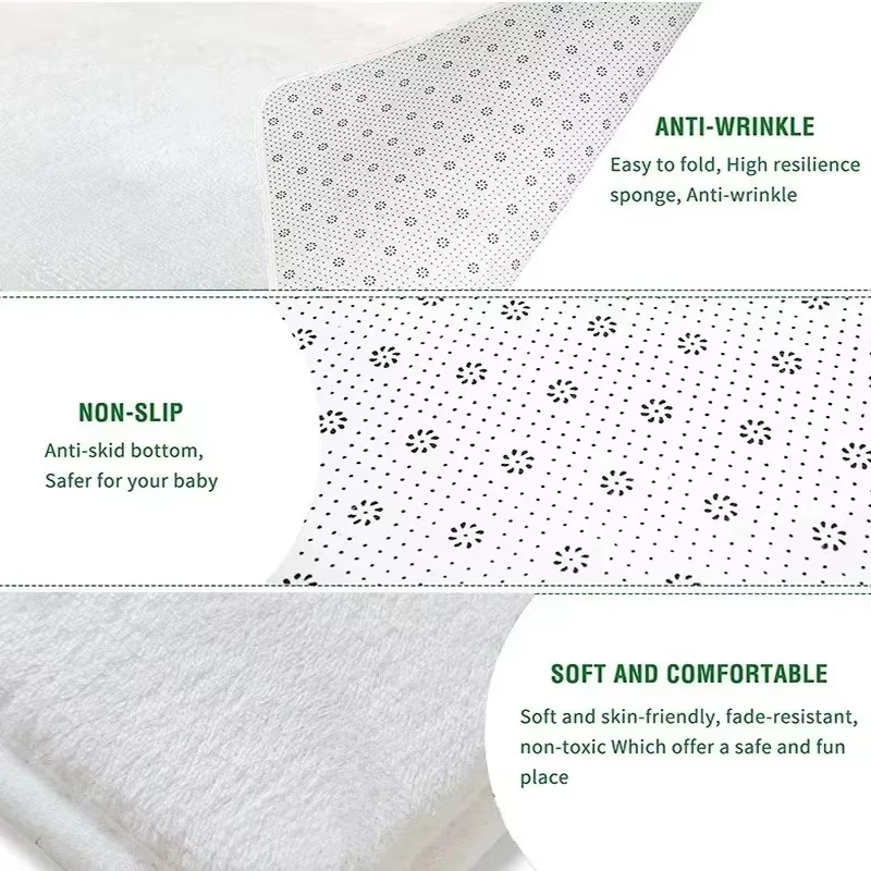 Tapis d'extérieur à imprimé floral bohème