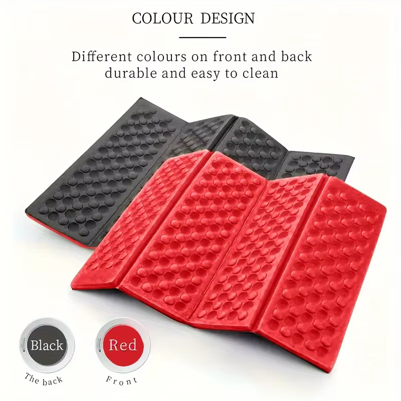 Tapis de massage nid d'abeille pliable en 4 parties en XPE