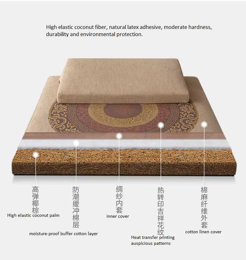 Coussin de méditation pliant