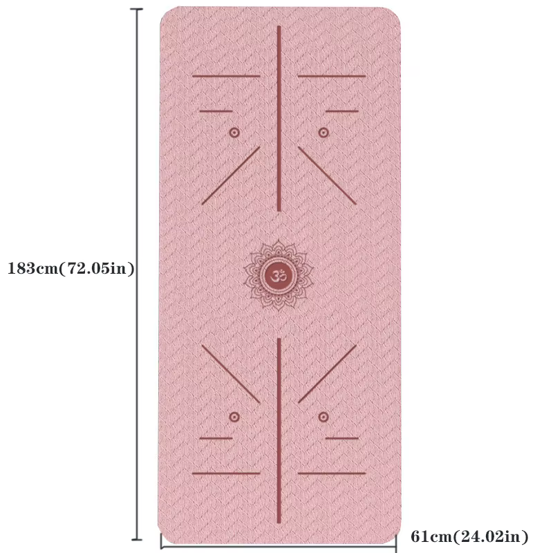 Tapis de Yoga Pro avec Sangle de Transport pour Femme