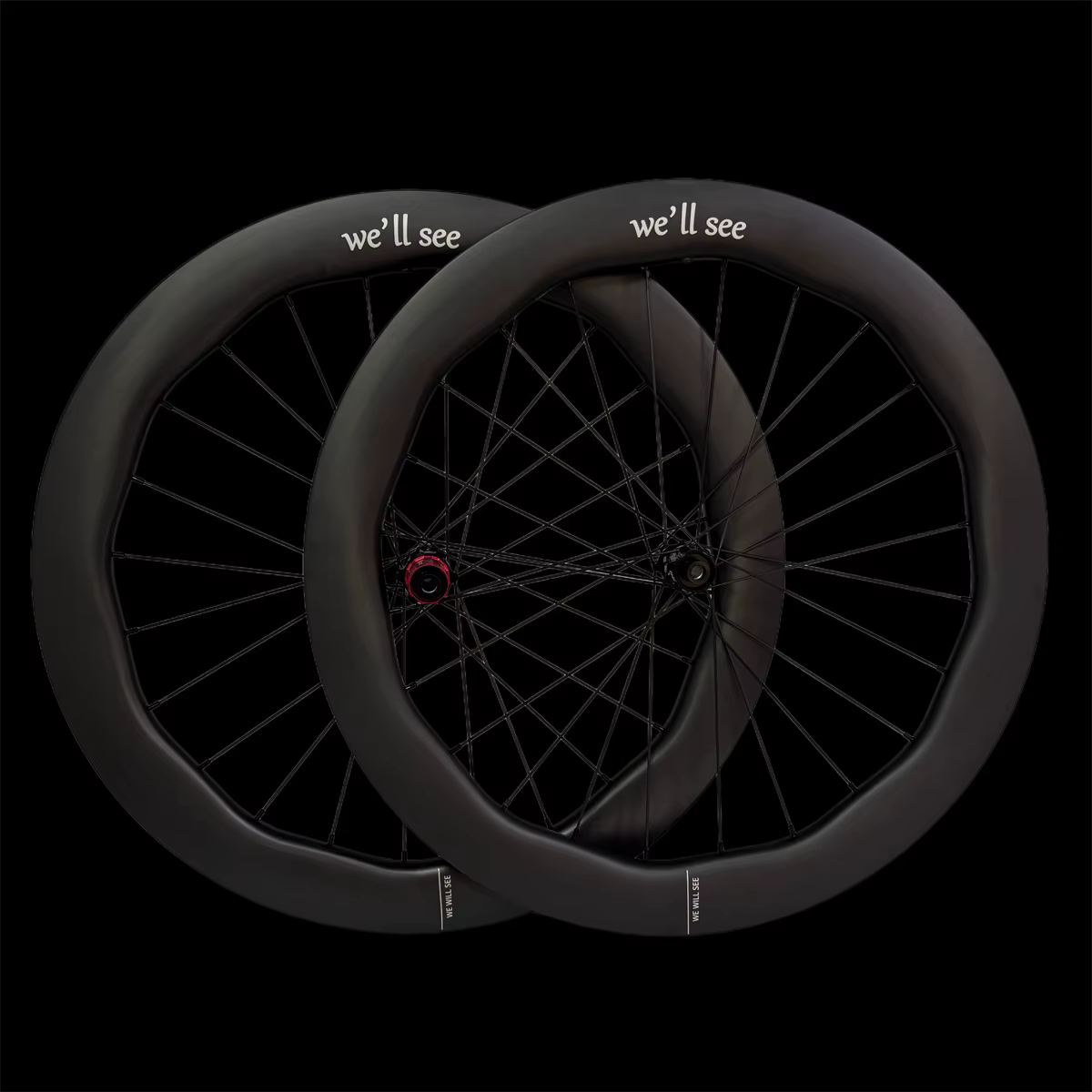 700C Wave 4550 roue de route en carbone 6560 frein à disque paire de roues de vélo pneu/roues en carbone tubeless cliquet 36T verrouillage central