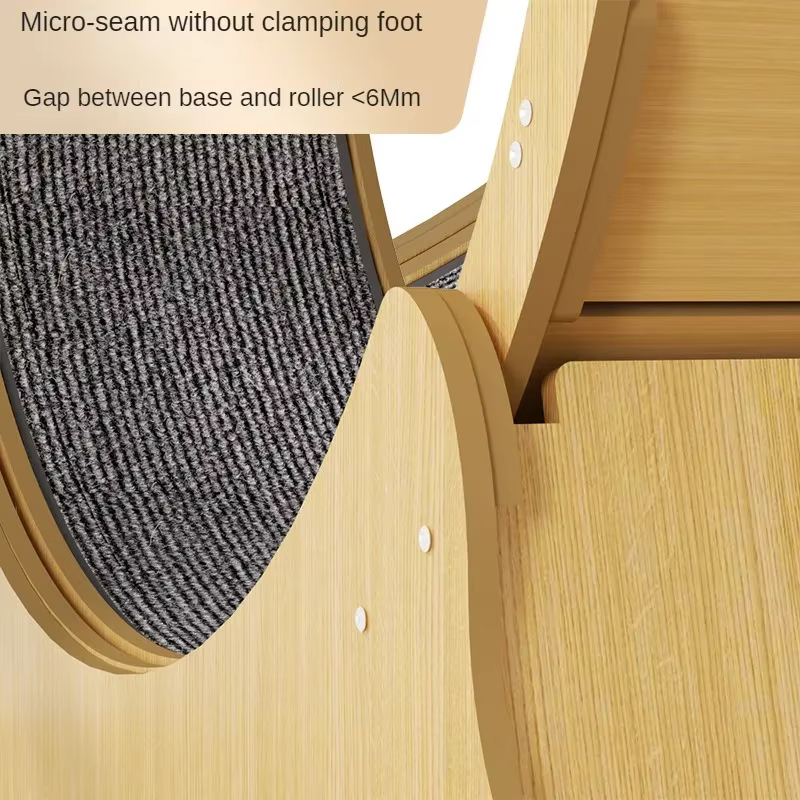 Tapis roulant pour chien et chat, anneau en polaire, rouleau de fitness, sport silencieux, roue de course, meubles, planche en fibre élevée, cadre d'escalade pour chat