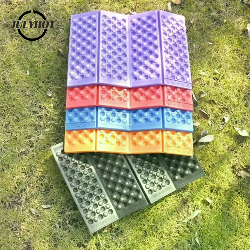 Tapis de massage nid d'abeille pliable en 4 parties en XPE