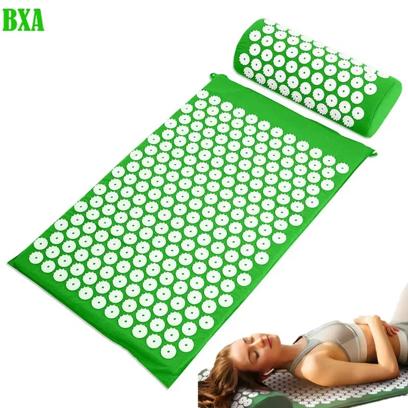 Masseur d'acupuncture tapis de Yoga coussin de siège Massage soulage la douleur et la pression points de maux de dos