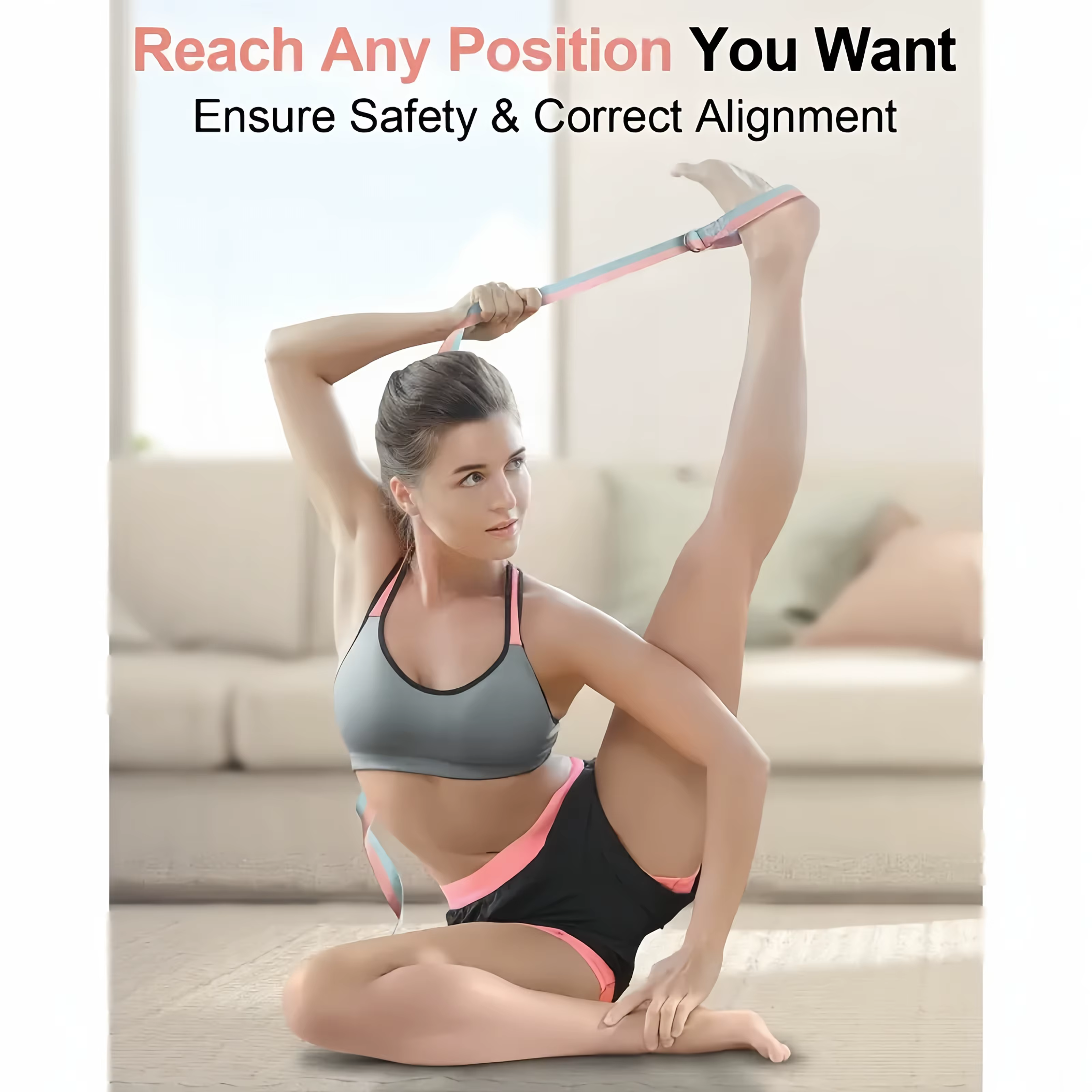 Ensemble complet de Pilates 13 pièces : ballon d'exercice