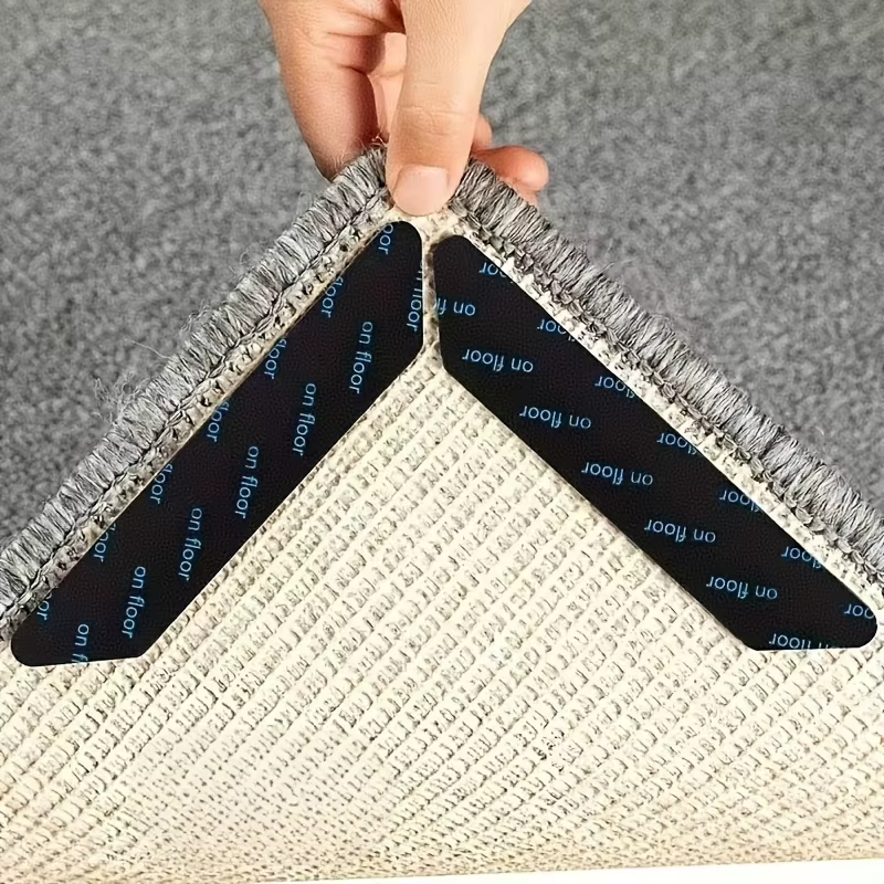 18 inserts de tapis, autocollants antidérapants pour fixation de tapis