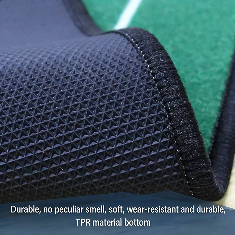 Tapis de putting de golf, cadeau pour golfeur, accessoire de golf léger et portable, améliore la précision du putting, aide à l'entraînement pour le parc, la pelouse, la maison