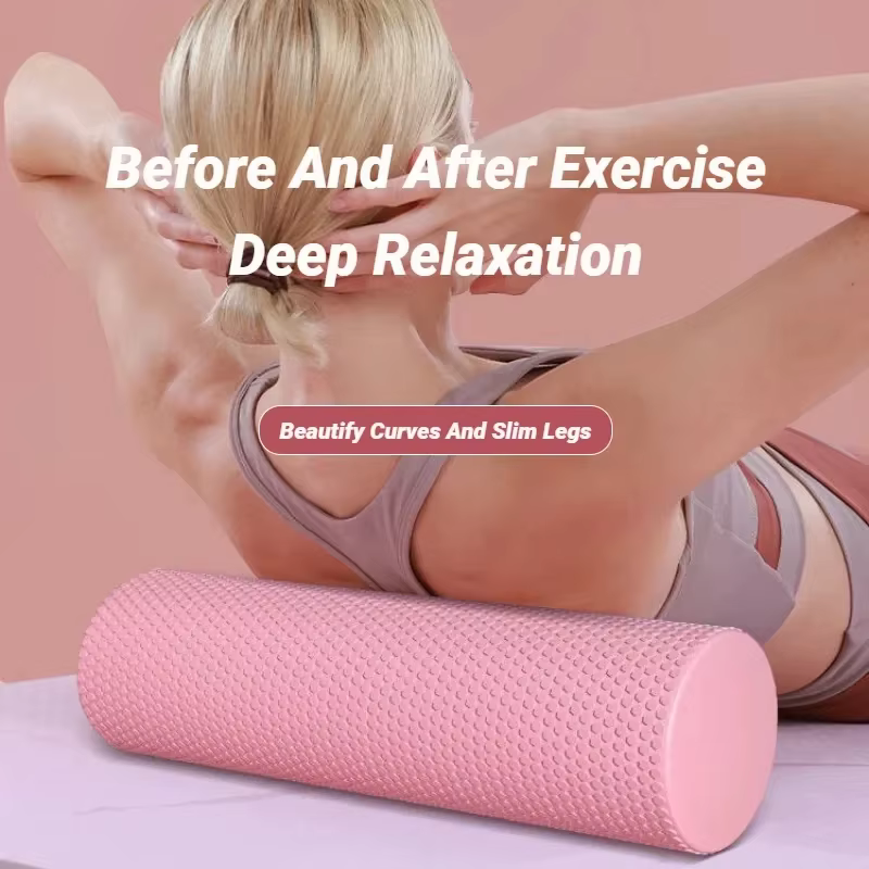 Rouleau de yoga hexagonal en mousse EVA