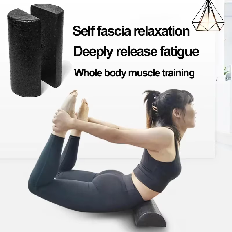 Nouveau rouleau de mousse EPP semi-circulaire pour yoga