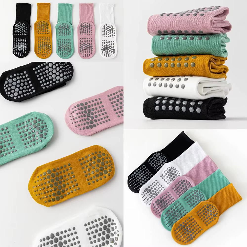 Chaussettes de Pilates antidérapantes pour femmes
