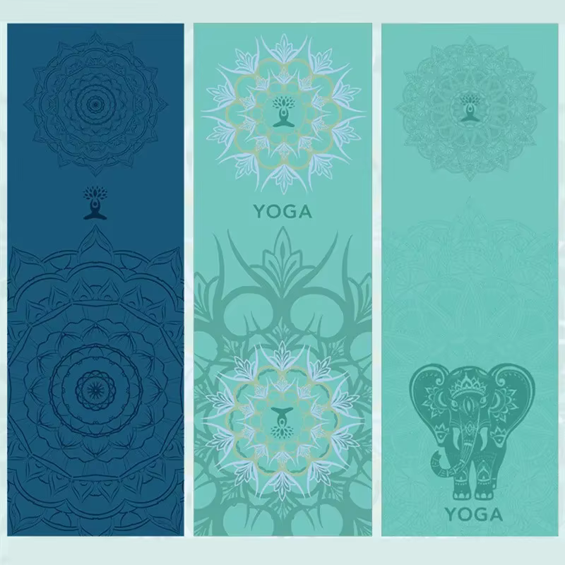 Serviette de Yoga en Polymères Imprimée