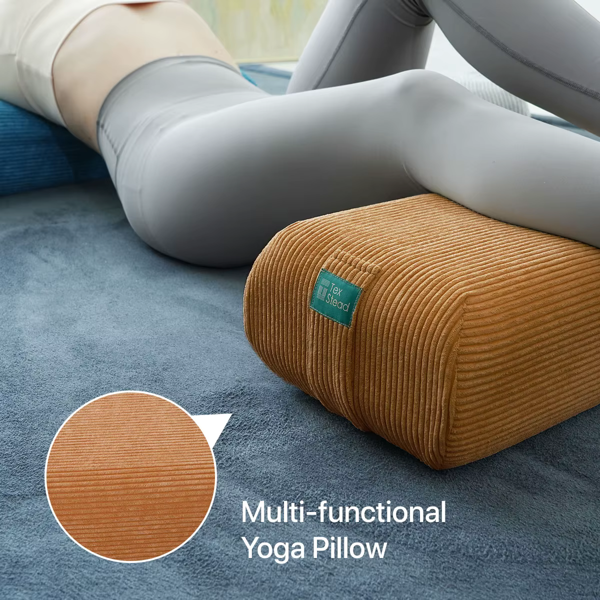 Oreiller de traversin de yoga