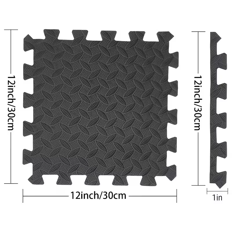 Tapis de yoga emboîtables 30x30cm