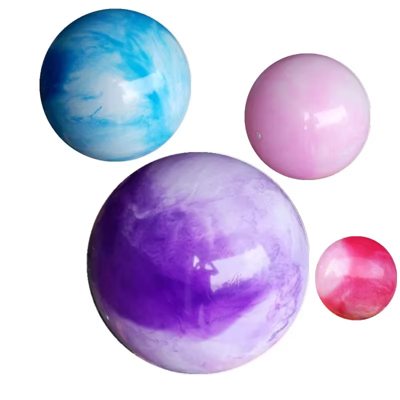 55 cm/65 cm/75 cm nuages roses Yoga balle PVC Fitball haute qualité Pilates exercice équilibre