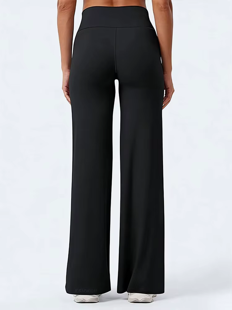 Pantalon de yoga Pilates à jambe droite