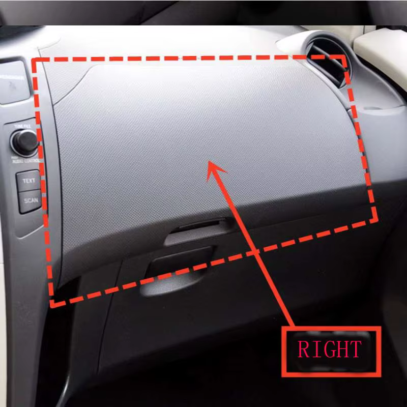 Accessoires de voiture pour Toyota Yaris 06-12, couvre-tableau de bord, boîte de rangement, panneau décoratif