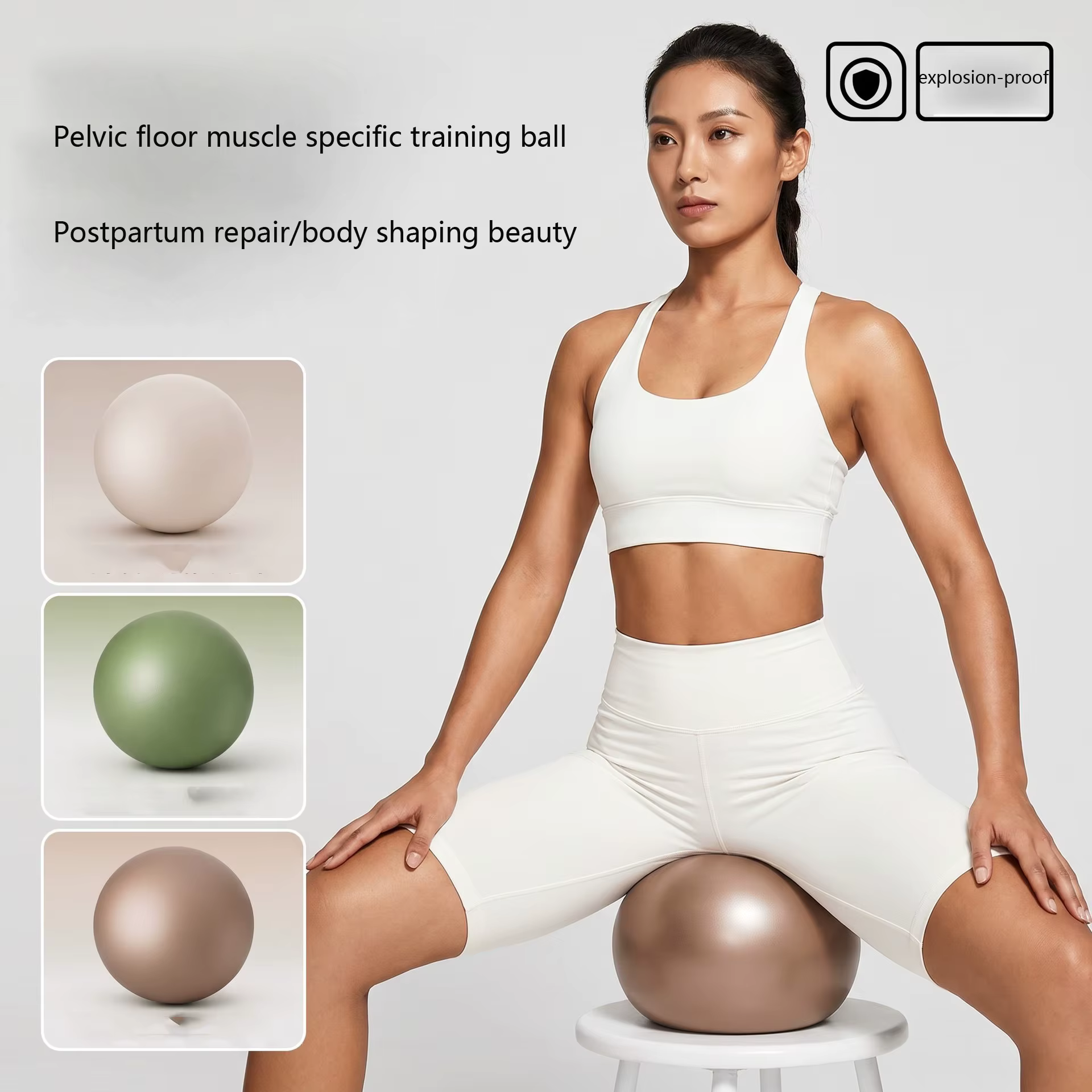 Ballon de fitness pour femmes