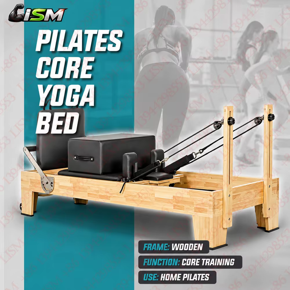 Lit de Pilates Reformer australien pour la maison et le studio – Équipement de fitness pour le remodelage corporel et l'entraînement de force