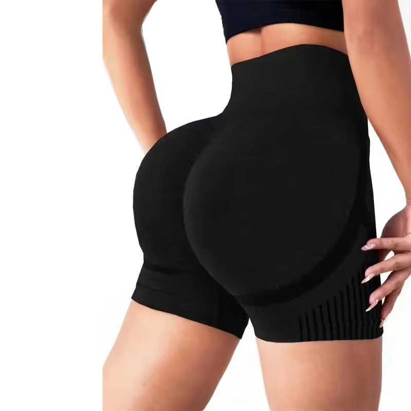 Femmes Yoga Shorts taille haute