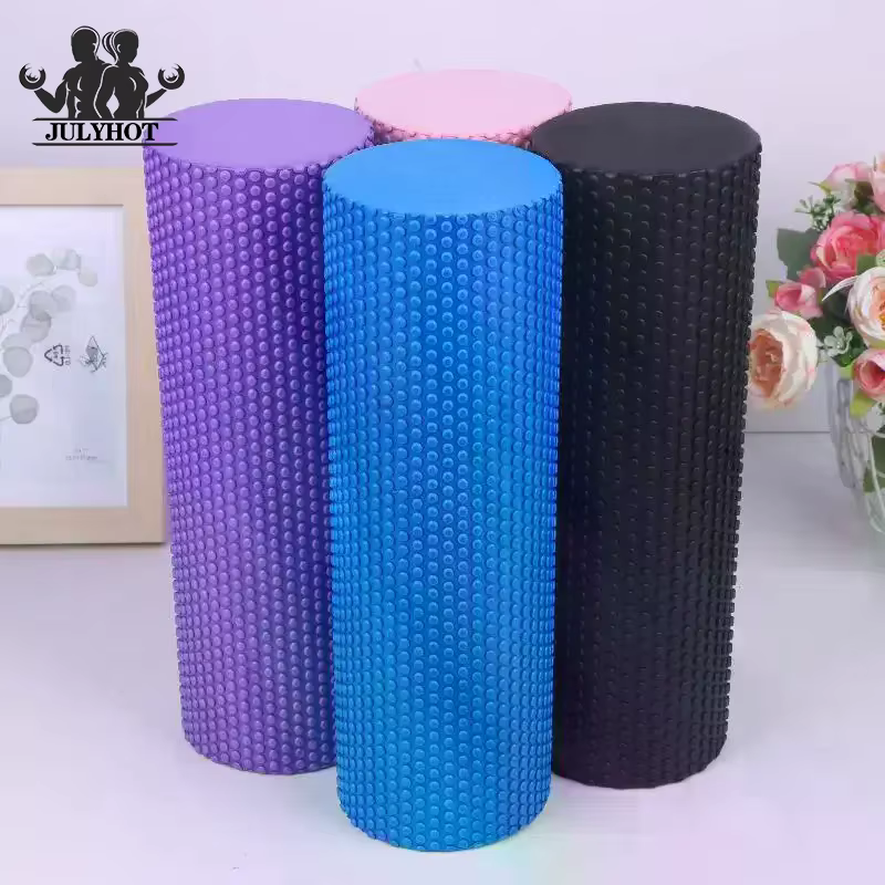 Rouleau de yoga rond en mousse EVA